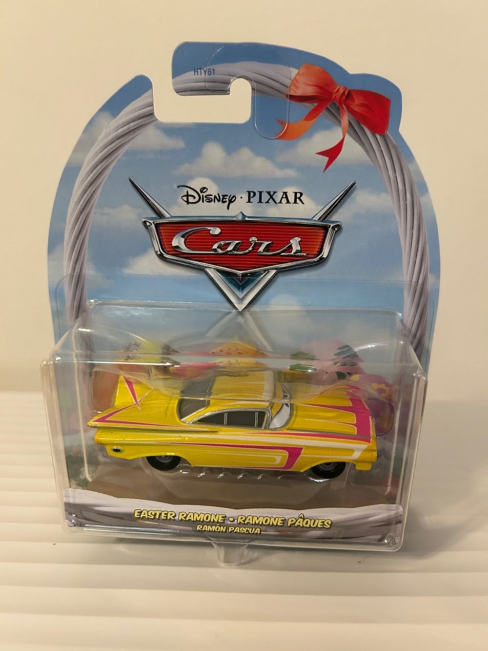 Disney Pixar Cars Easter Ramone Die-Cast Toy Car - Yellow with Pink Accents